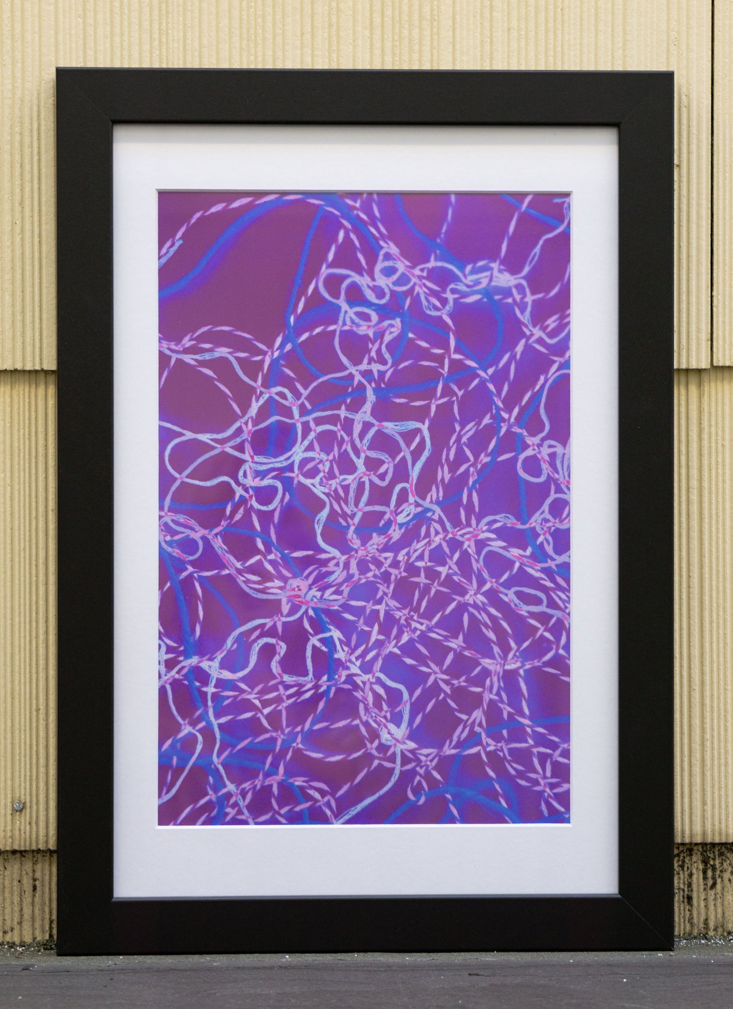 Connection (Digital print with frame)