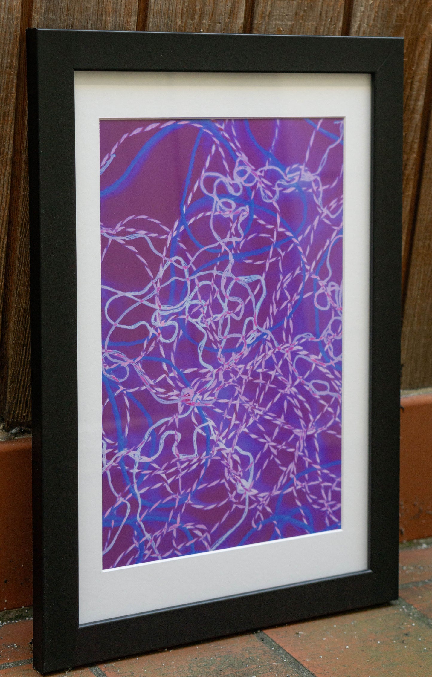 Connection (Digital print with frame)